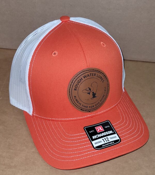 Orange & White Hat
